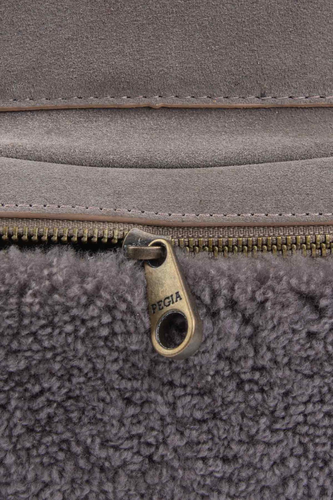 Pegia Moso Shearling Mini Backpack - Pegia