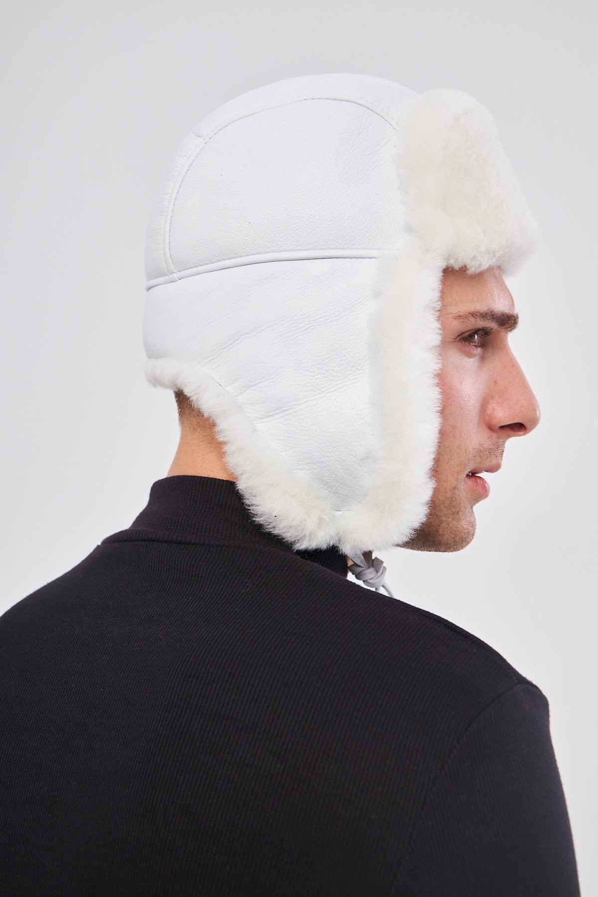 Pegia Holte Sheepskin Unisex Aviator Hat