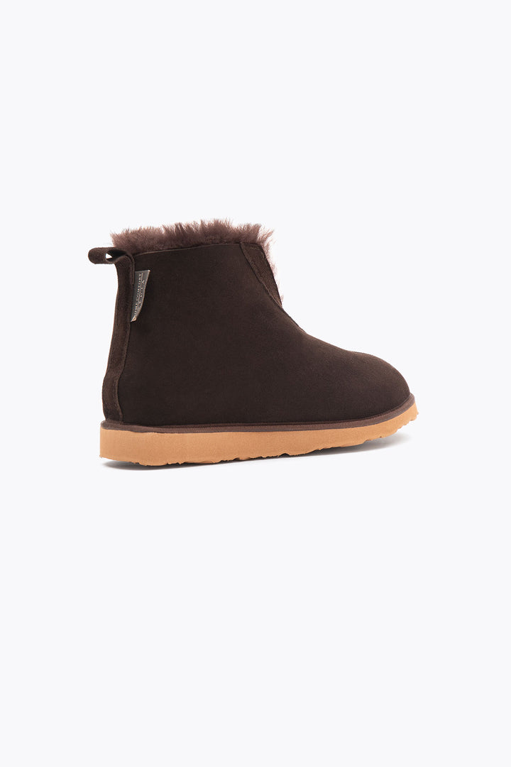 Pegia Moen Unisex Sheepskin Bootie Slippers - Pegia