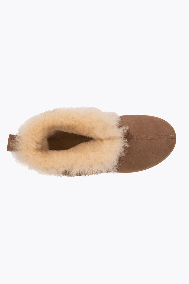 Pegia Moen Unisex Sheepskin Bootie Slippers - Pegia