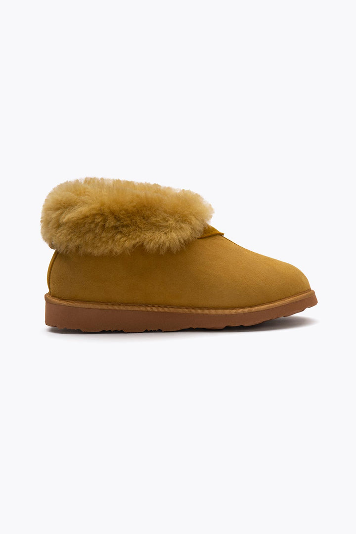 Pegia Moen Unisex Sheepskin Bootie Slippers - Pegia