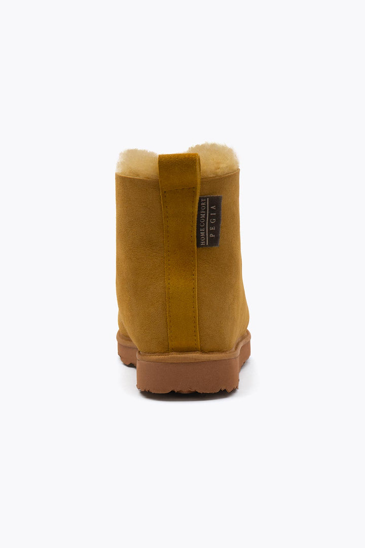 Pegia Moen Unisex Sheepskin Bootie Slippers - Pegia