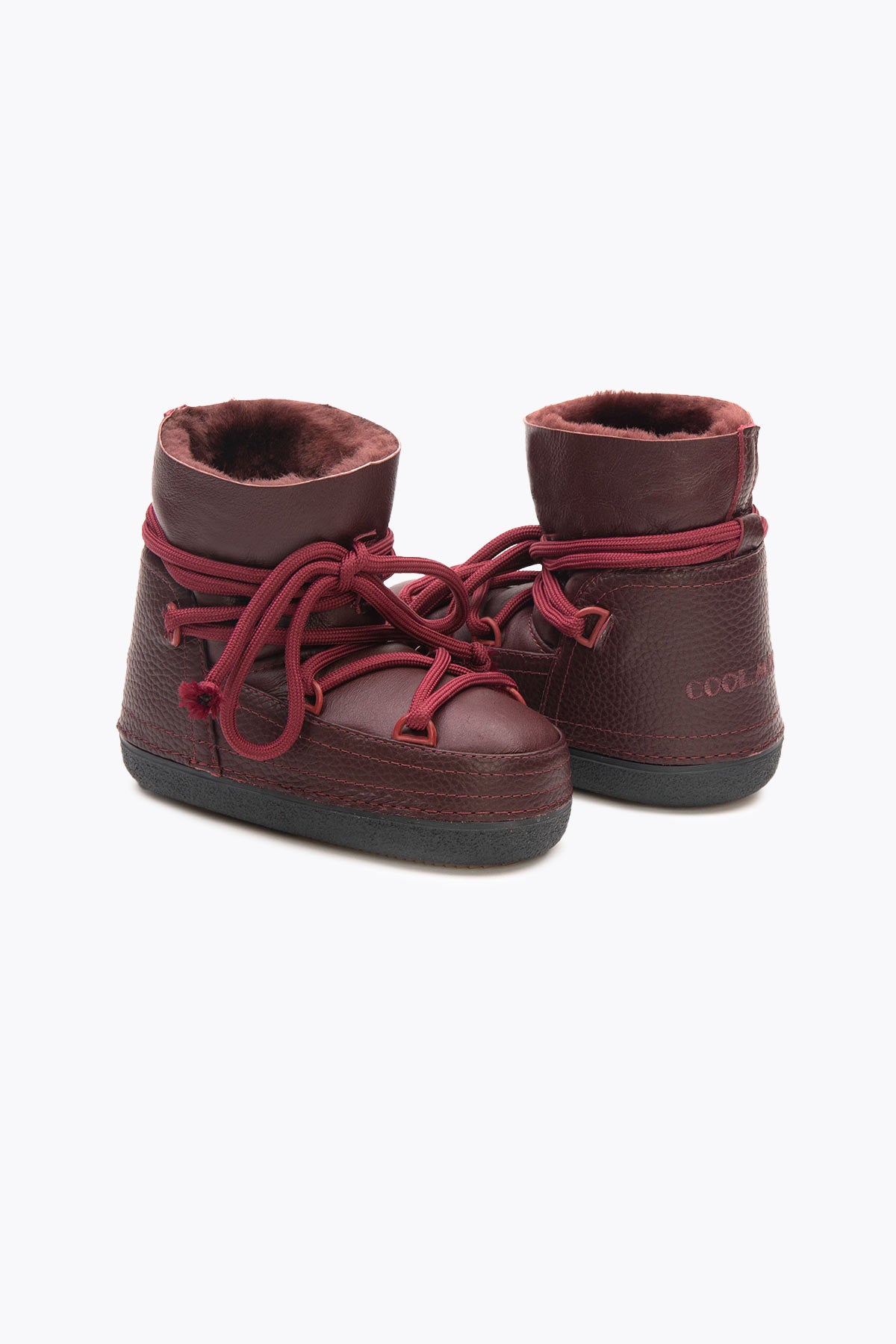 Pegia Denia Shearling Para Niños Botas De Velcro 