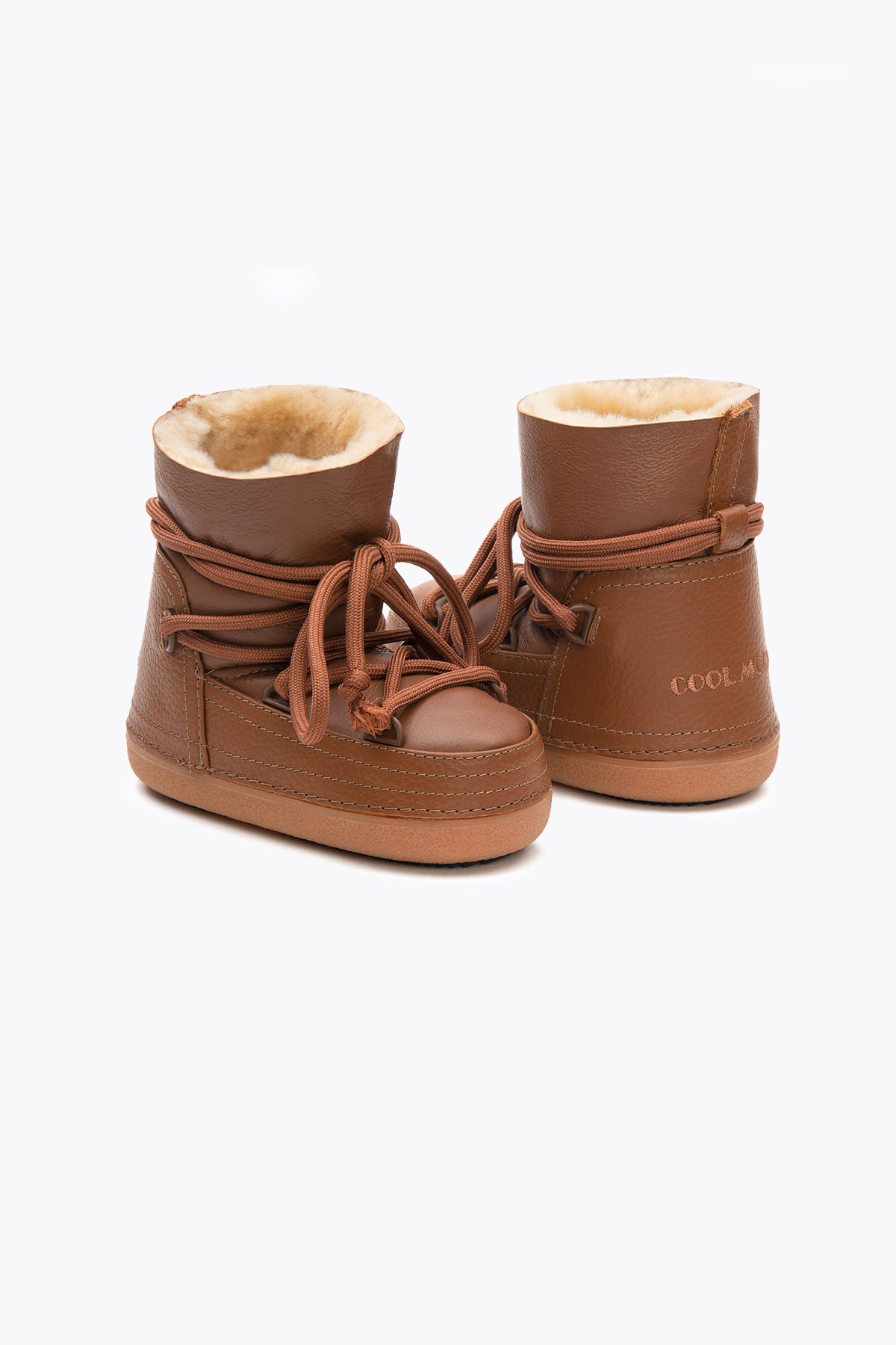 Pegia Denia Shearling Para Niños Botas De Velcro 