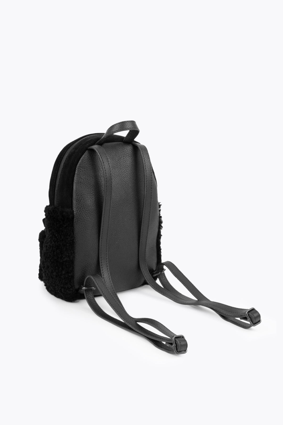 Pegia Moso Shearling Mini Backpack - Pegia