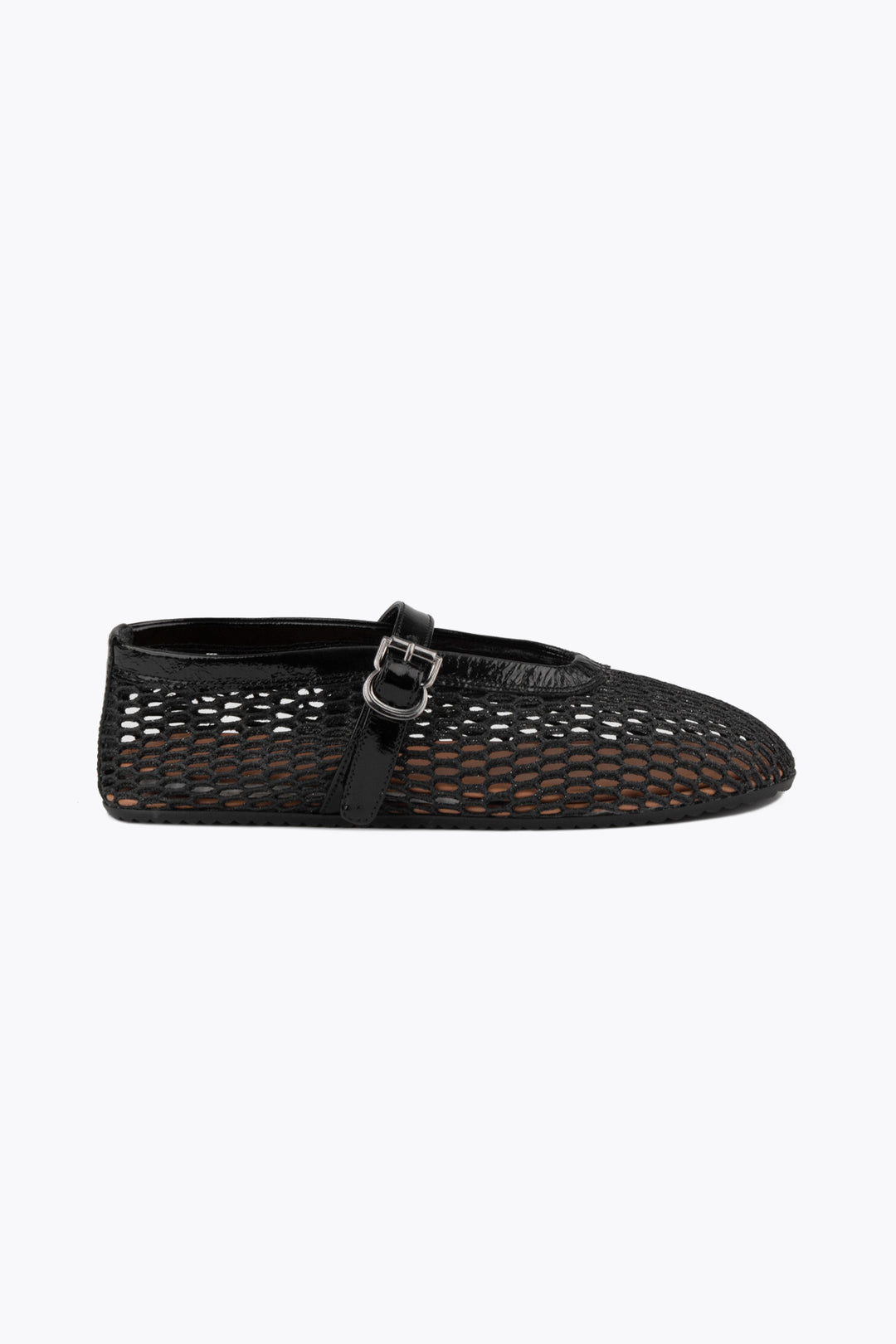 Pegia Fera Mesh Mary Jane Ballet Flats - Pegia