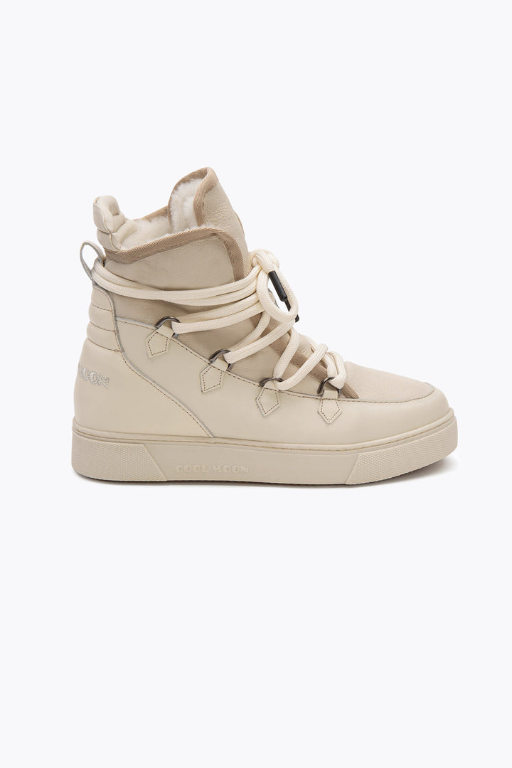 Cool Moon Lerida Genuine Leather Women's Sneaker Boots - Pegia