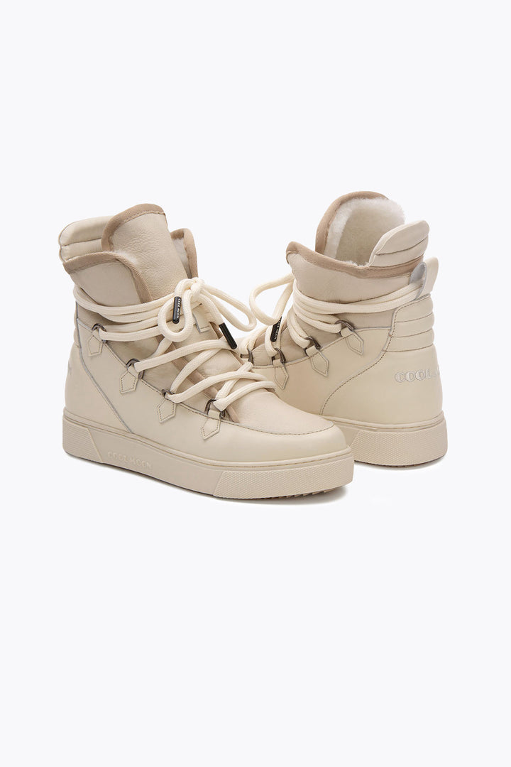 Cool Moon Lerida Genuine Leather Women's Sneaker Boots - Pegia