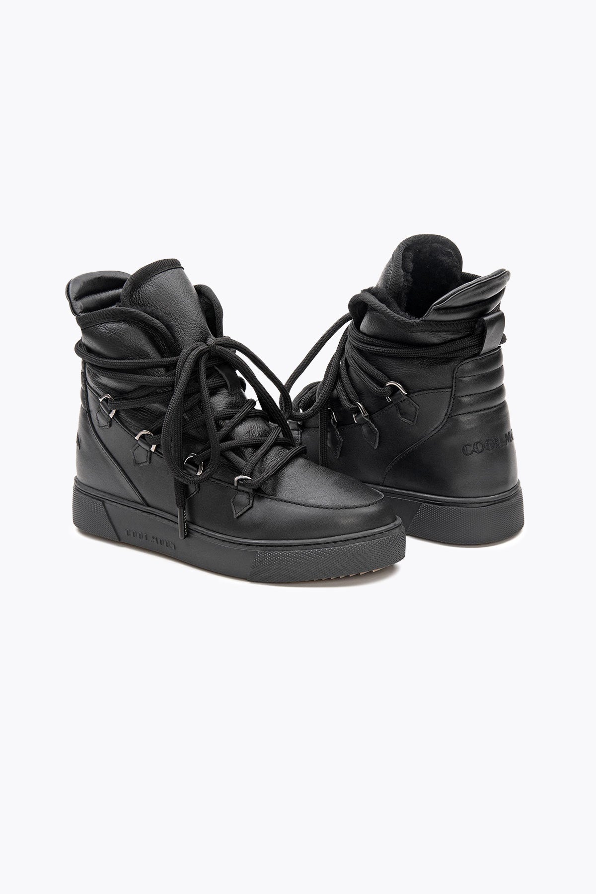 Cool Moon Lerida Genuine Leather Women's Sneaker Boots - Pegia