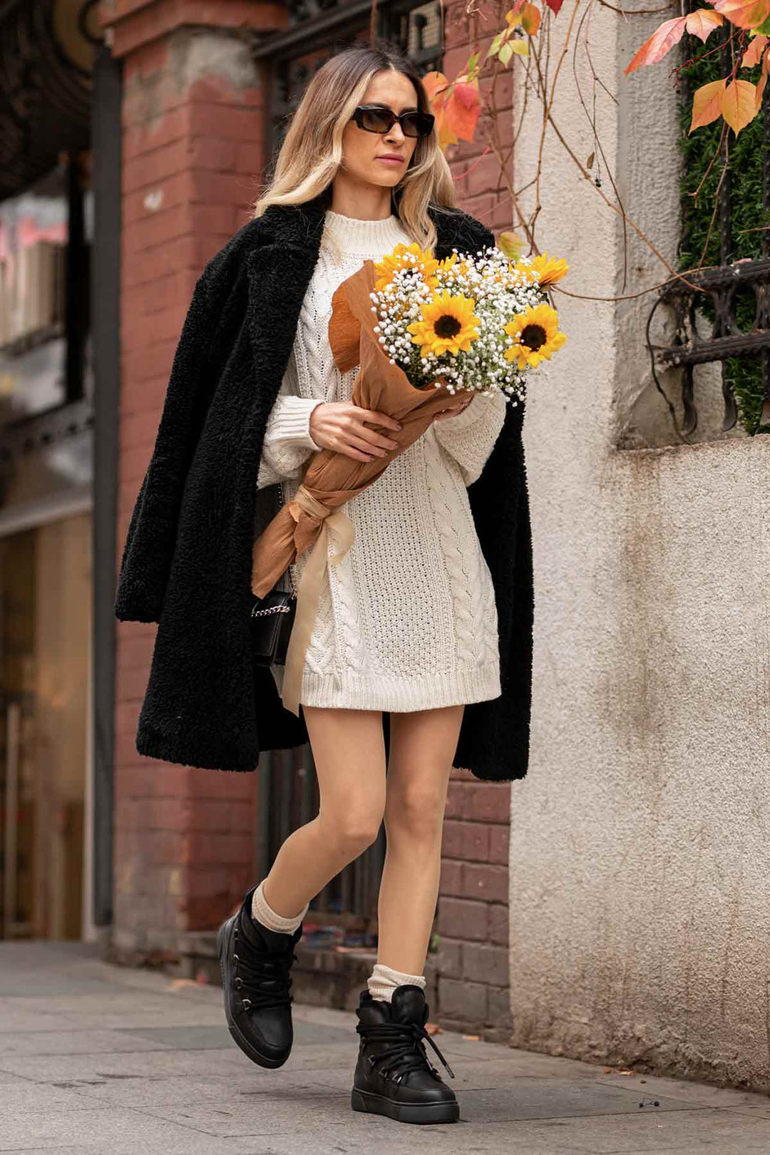 Cool Moon Lerida Genuine Leather Women's Sneaker Boots - Pegia