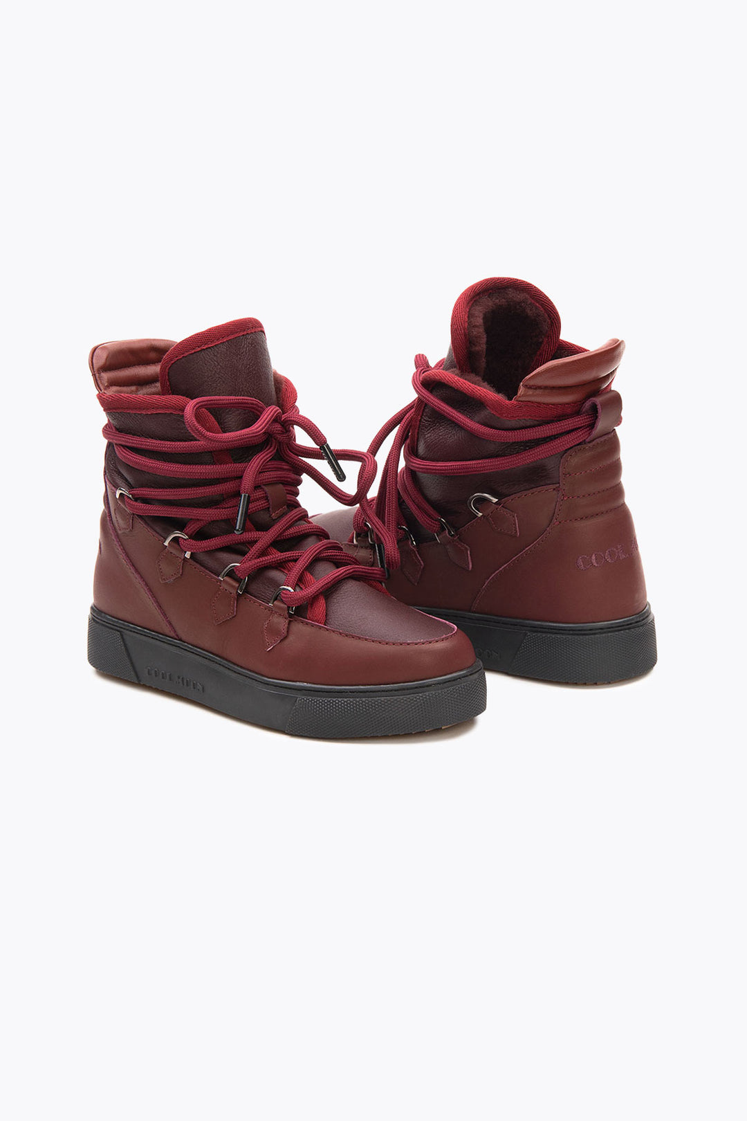 Cool Moon Lerida Genuine Leather Women's Sneaker Boots - Pegia