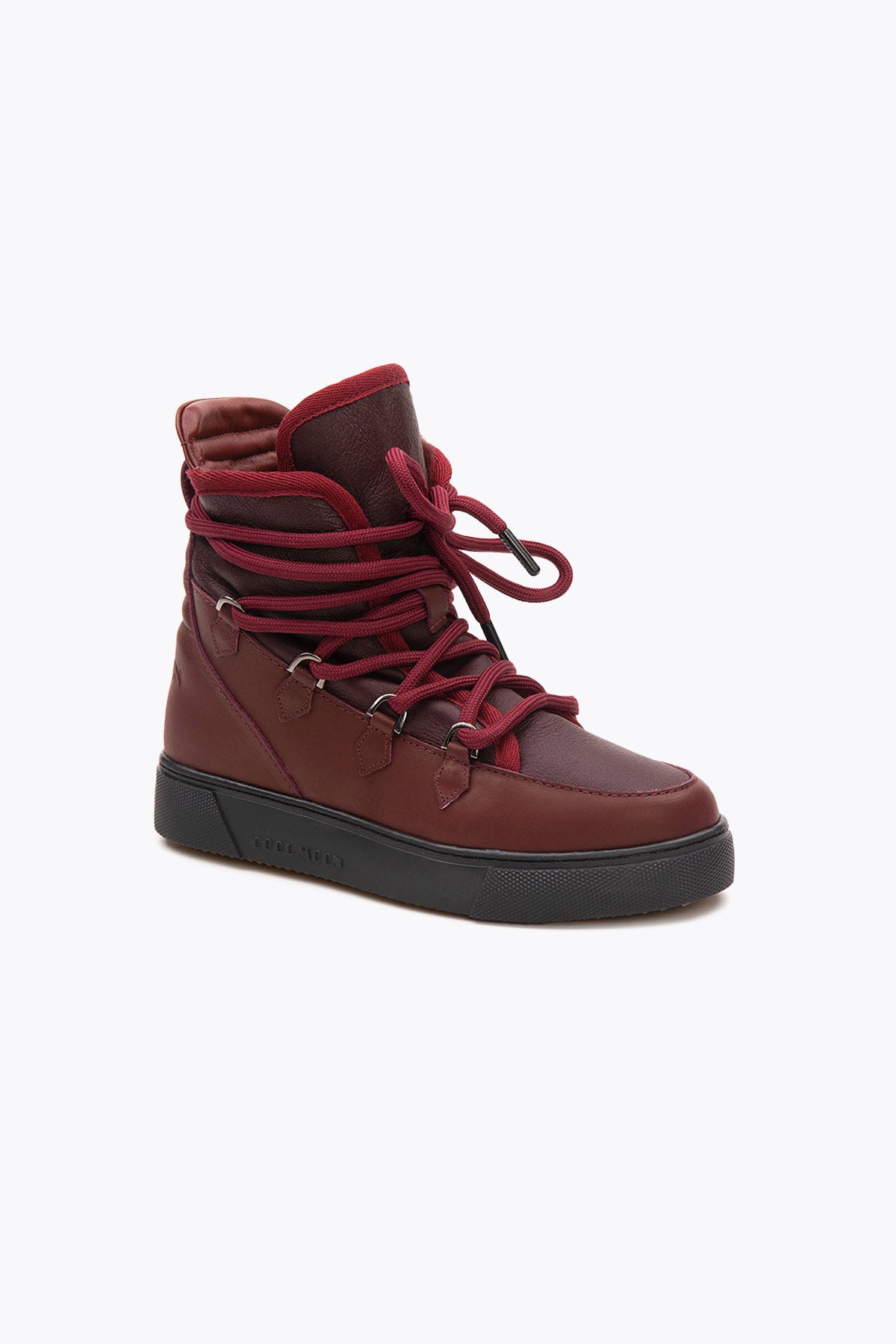 Cool Moon Lerida Genuine Leather Women's Sneaker Boots - Pegia