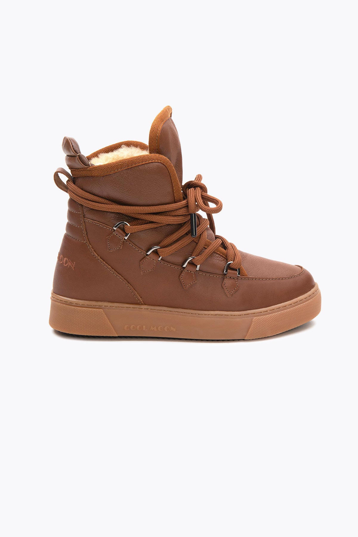 Cool Moon Lerida Genuine Leather Women's Sneaker Boots - Pegia