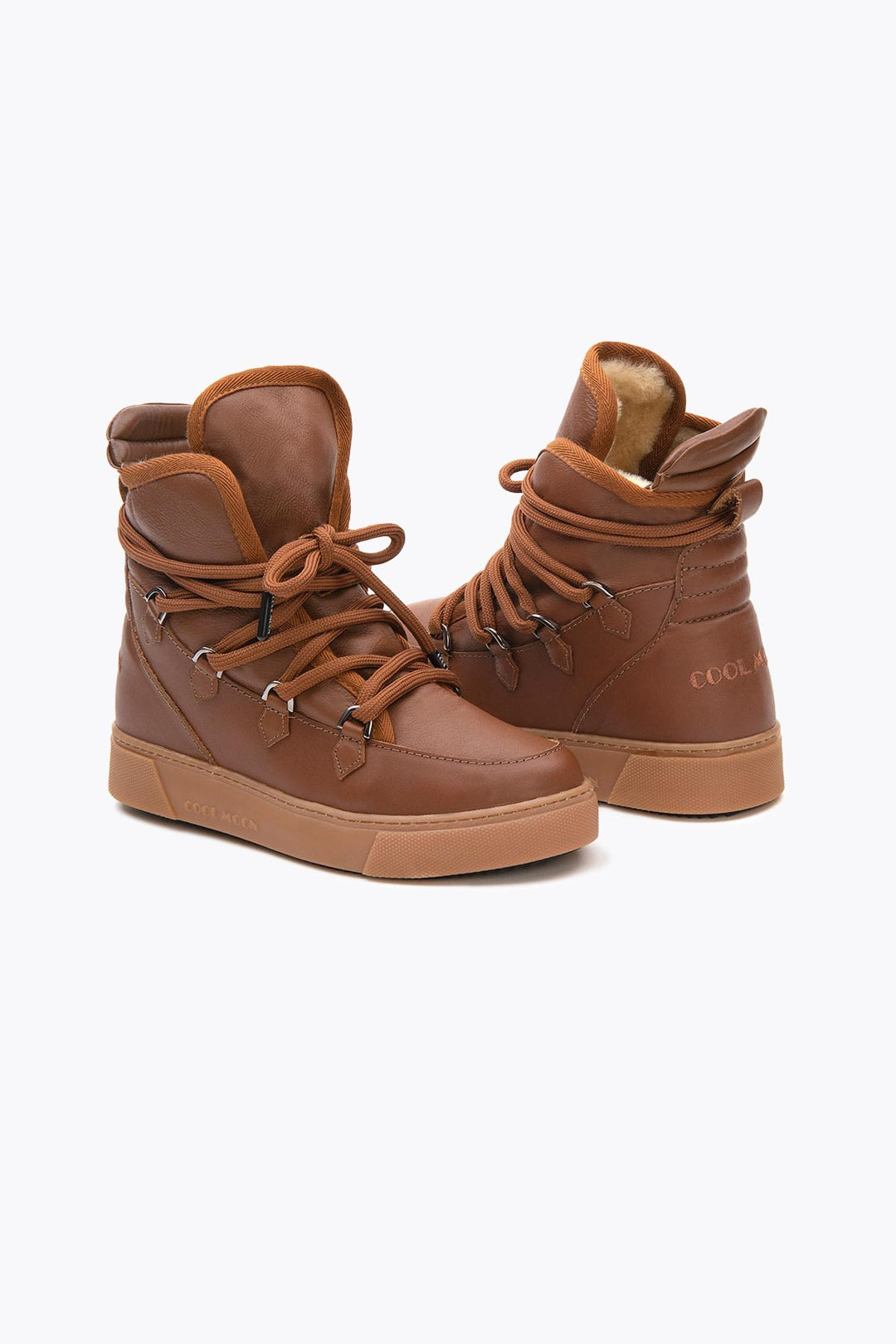 Cool Moon Lerida Genuine Leather Women's Sneaker Boots - Pegia