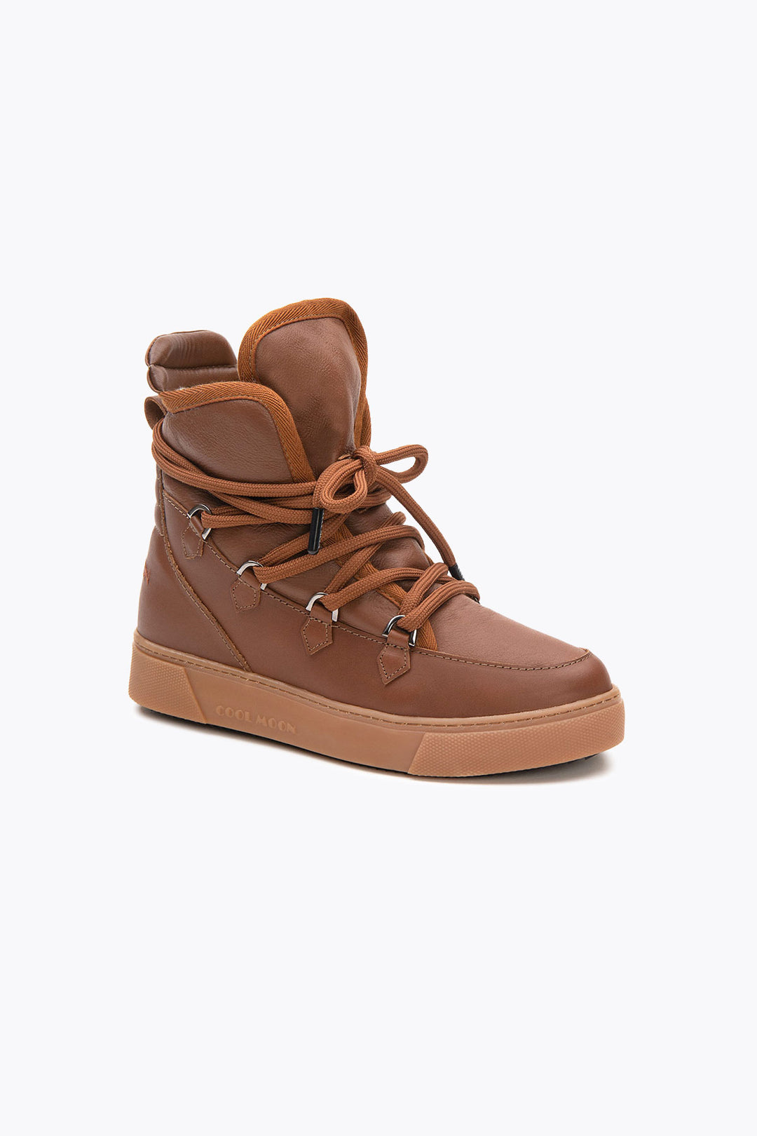 Cool Moon Lerida Genuine Leather Women's Sneaker Boots - Pegia