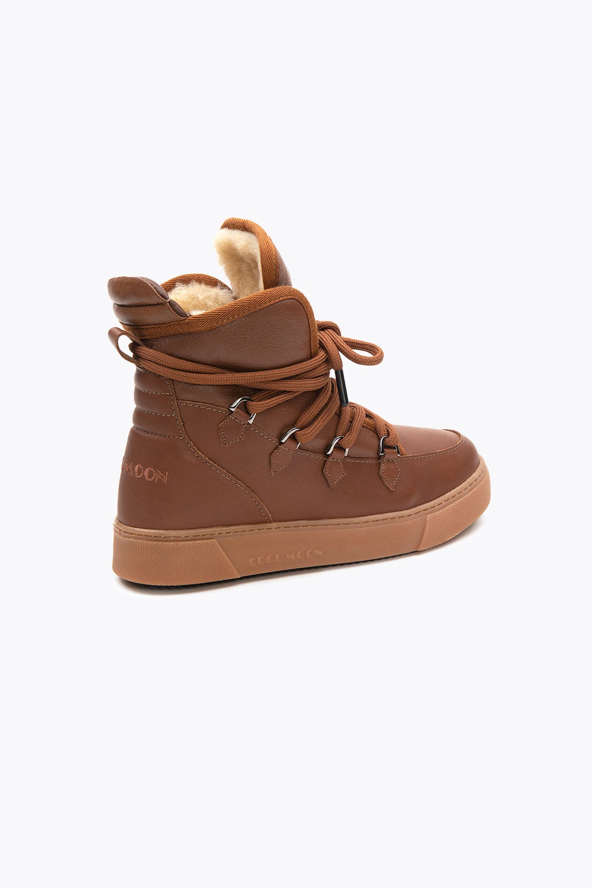 Cool Moon Lerida Genuine Leather Women's Sneaker Boots - Pegia