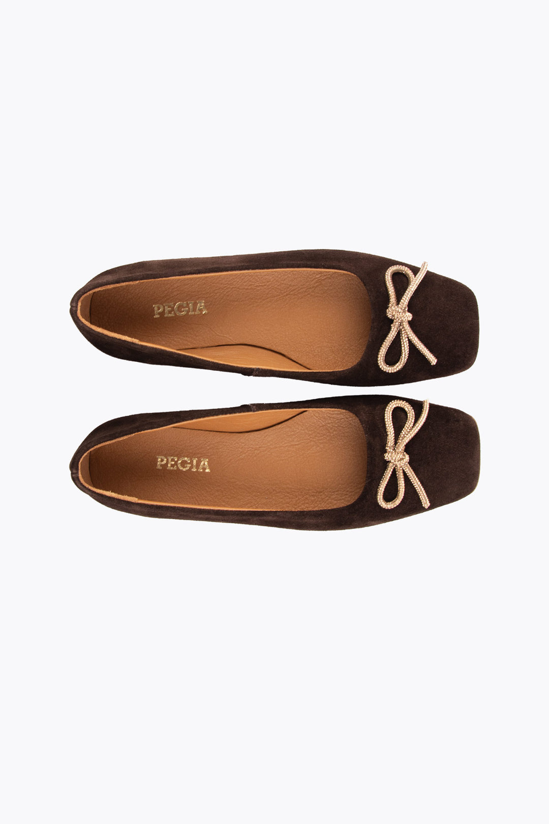 Pegia Liva Genuine Suede Ballet Flats - Pegia
