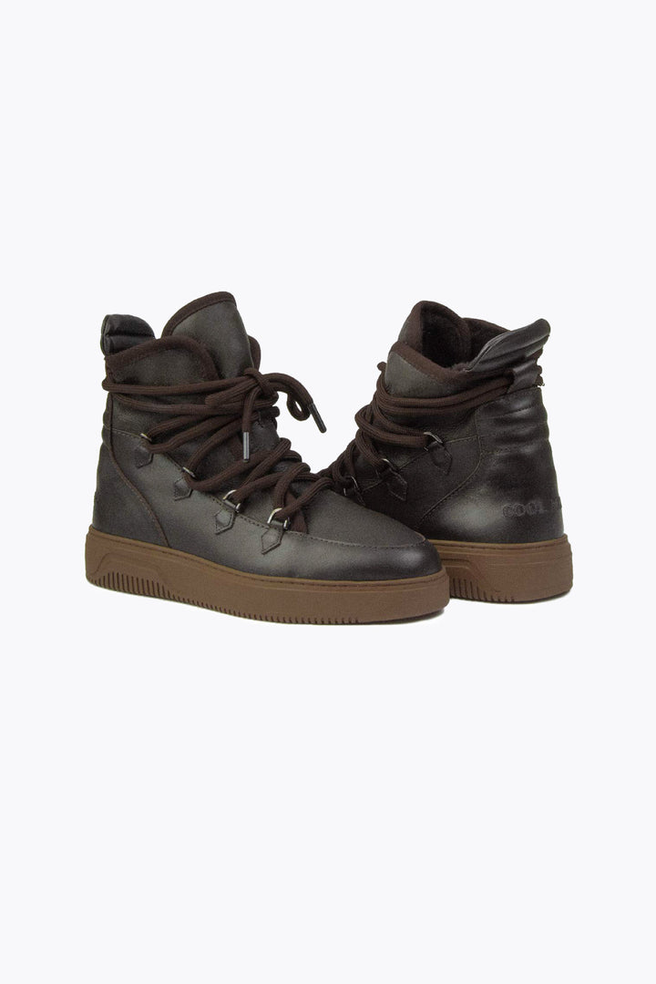 Cool Moon Loen Genuine Leather Men's Sneaker Boots - Pegia