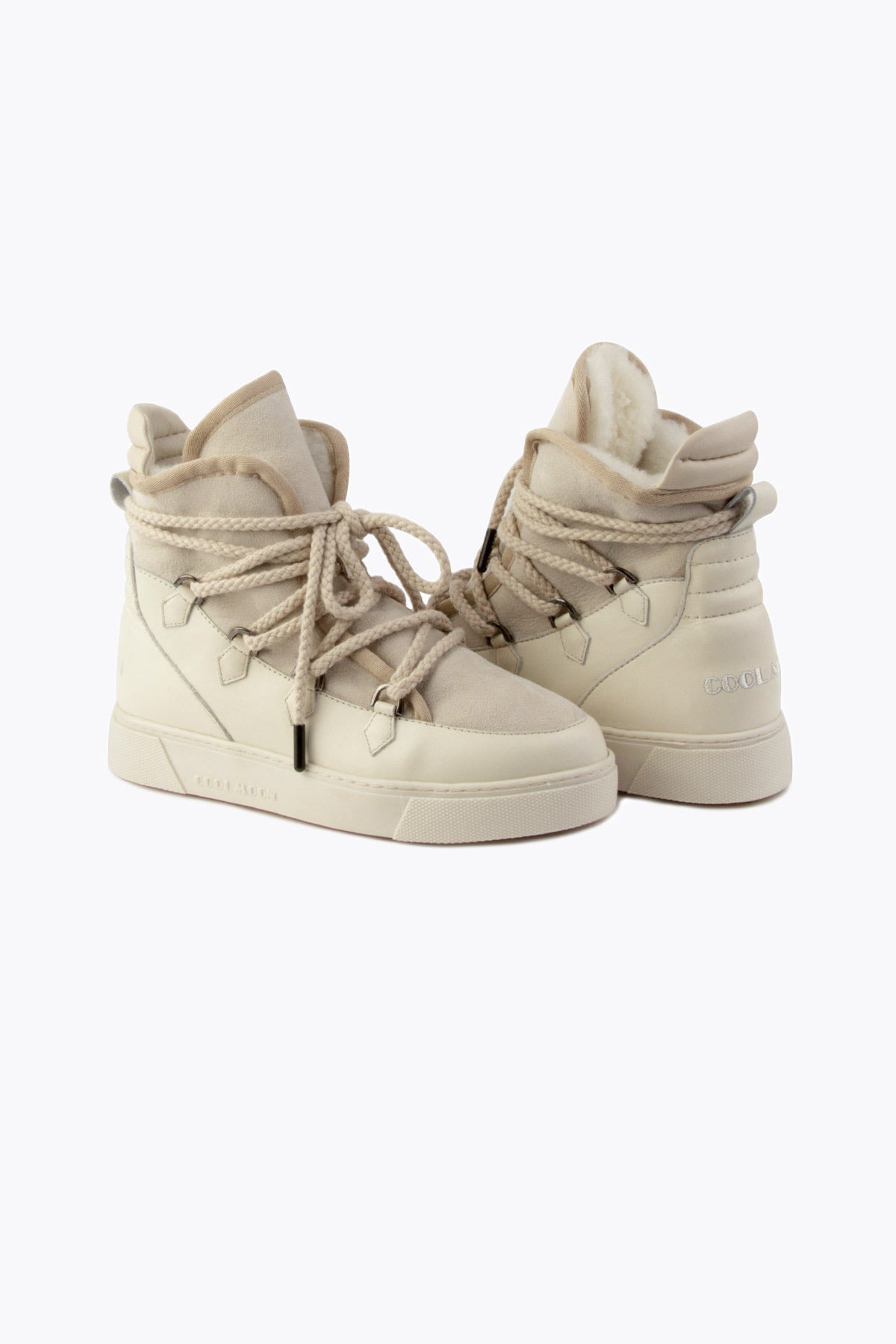 Cool Moon Luda Shearling Women's Sneaker Boots - Pegia