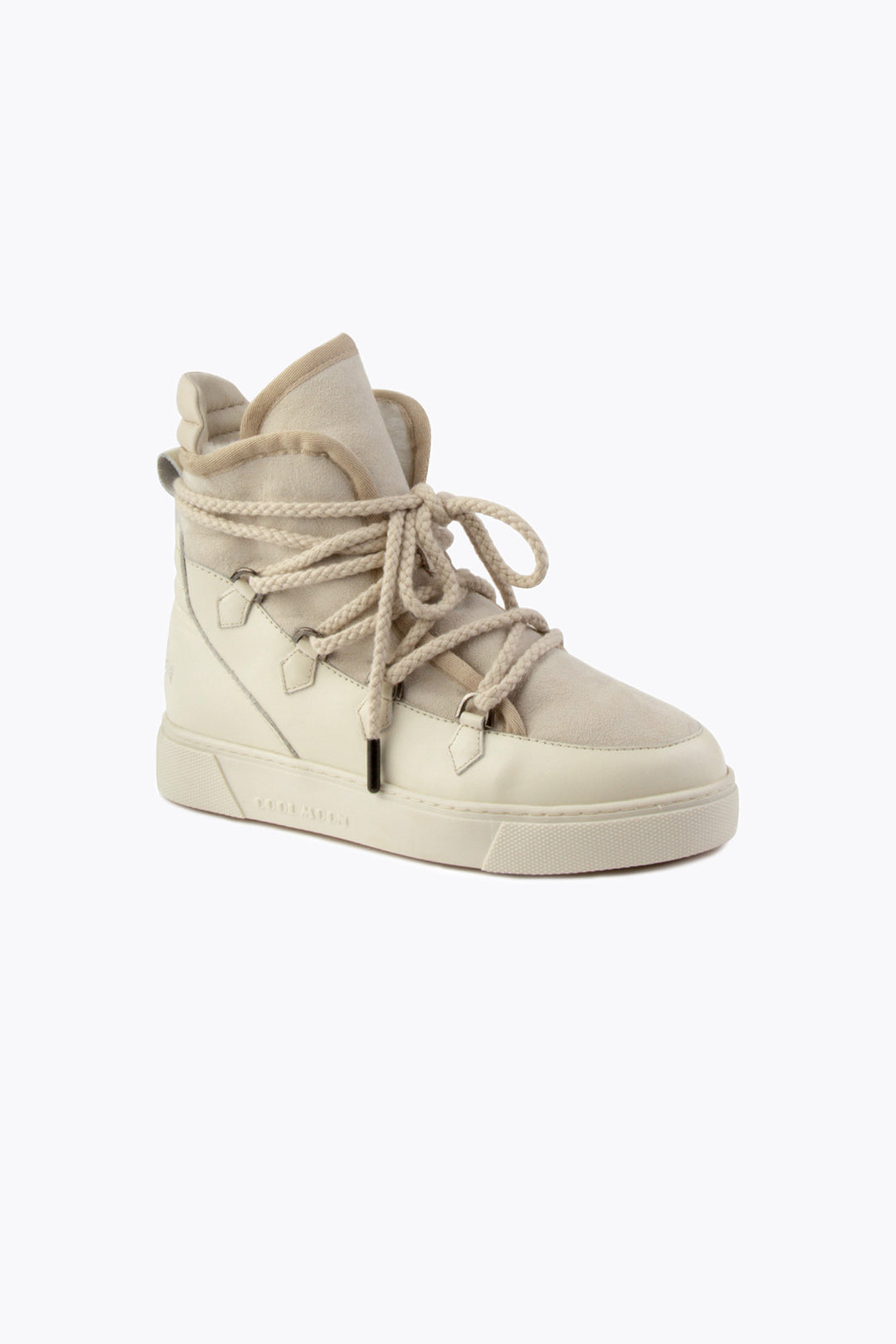 Cool Moon Luda Shearling Women's Sneaker Boots - Pegia