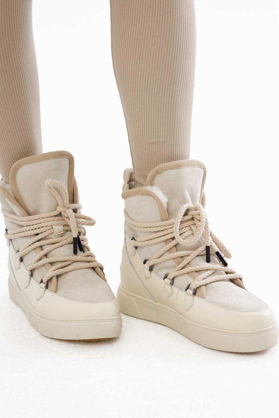 Cool Moon Luda Shearling Women's Sneaker Boots - Pegia