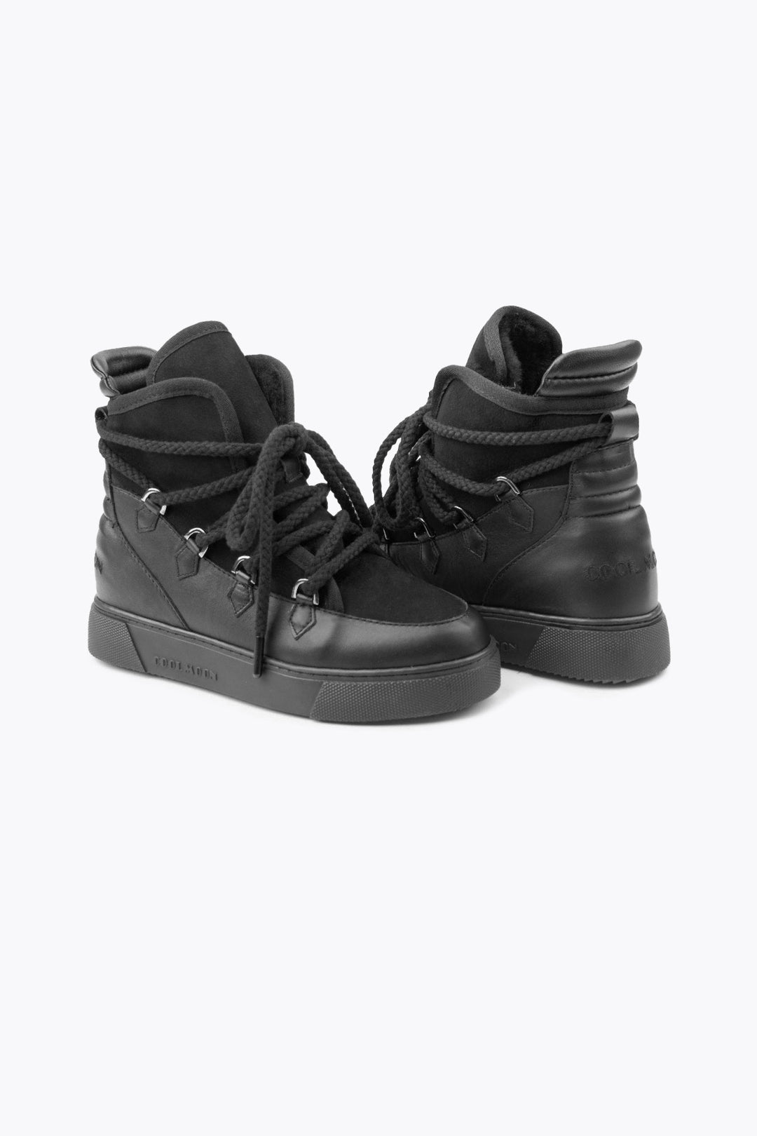 Cool Moon Luda Shearling Women's Sneaker Boots - Pegia