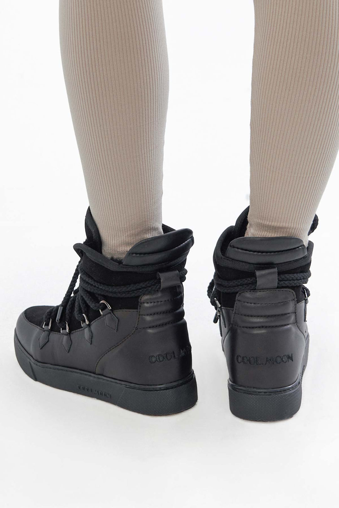 Cool Moon Luda Shearling Women's Sneaker Boots - Pegia