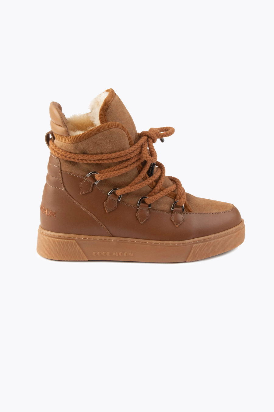 Cool Moon Luda Shearling Women's Sneaker Boots - Pegia