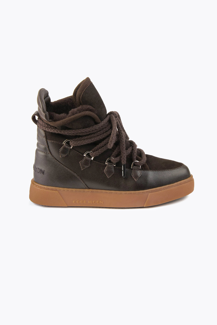 Cool Moon Luda Shearling Women's Sneaker Boots - Pegia