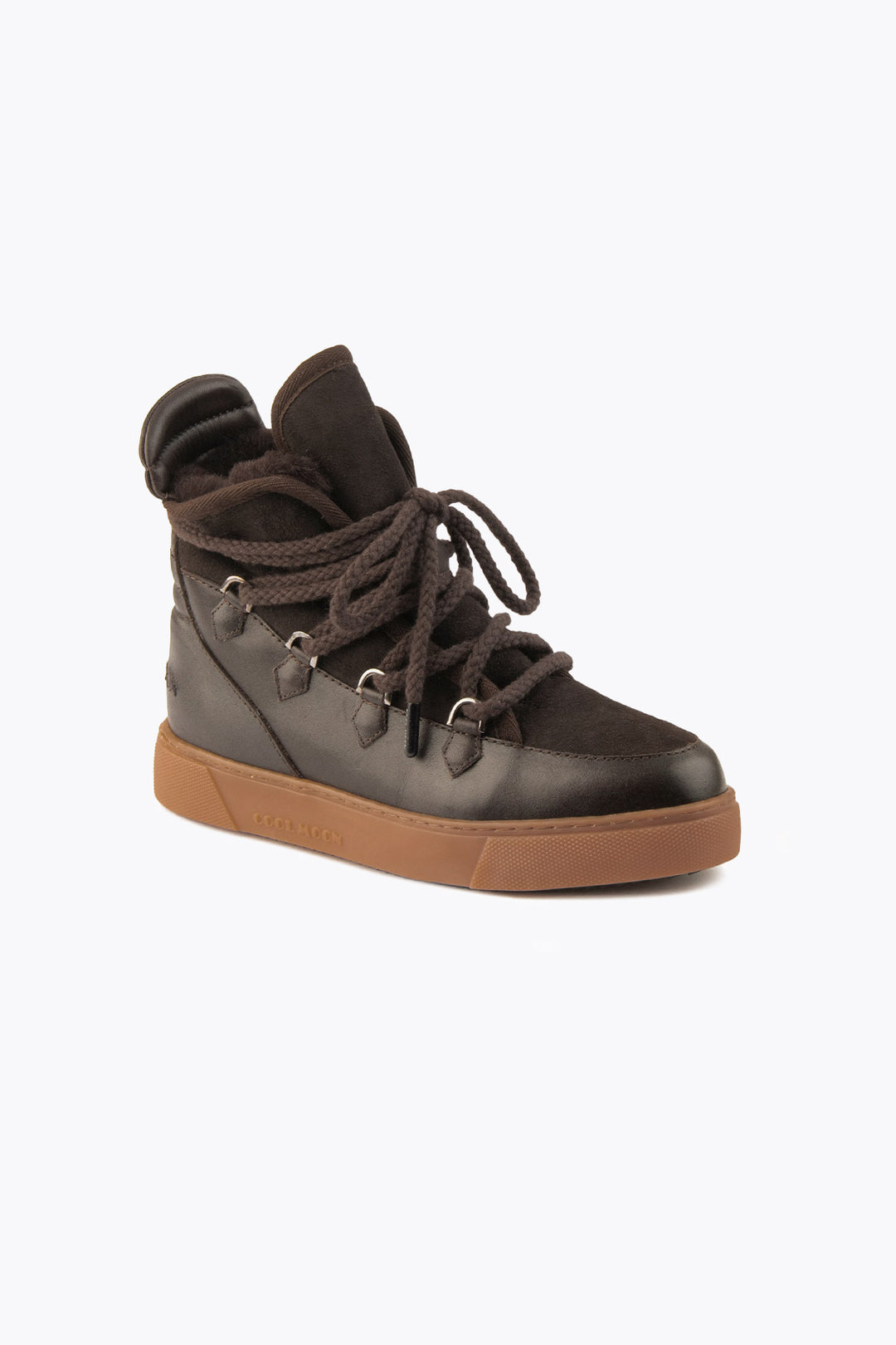 Cool Moon Luda Shearling Women's Sneaker Boots - Pegia