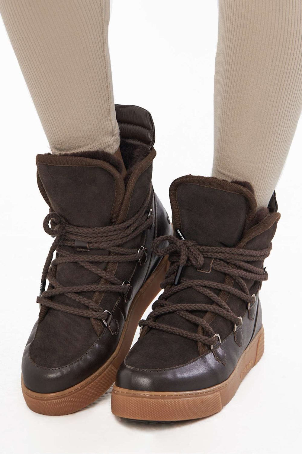 Cool Moon Luda Shearling Women's Sneaker Boots - Pegia