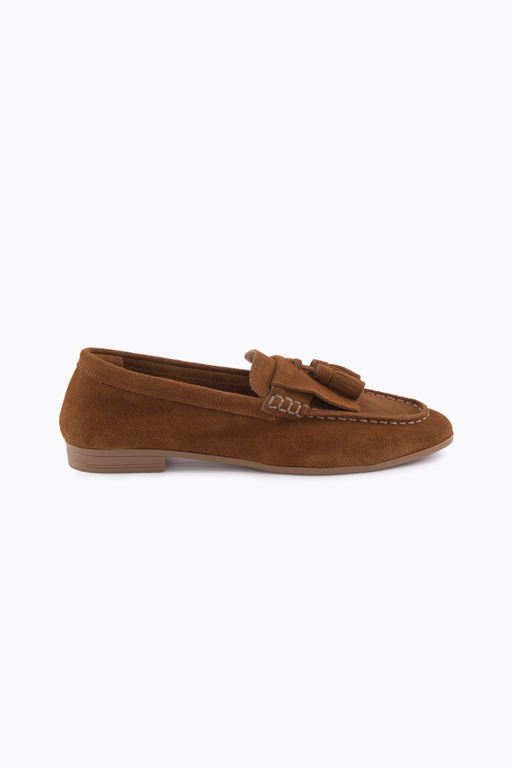 Pegia Mila Genuine Suede Women's Moccasins - Pegia