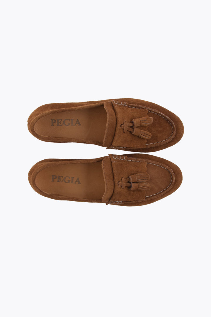 Pegia Mila Genuine Suede Women's Moccasins - Pegia