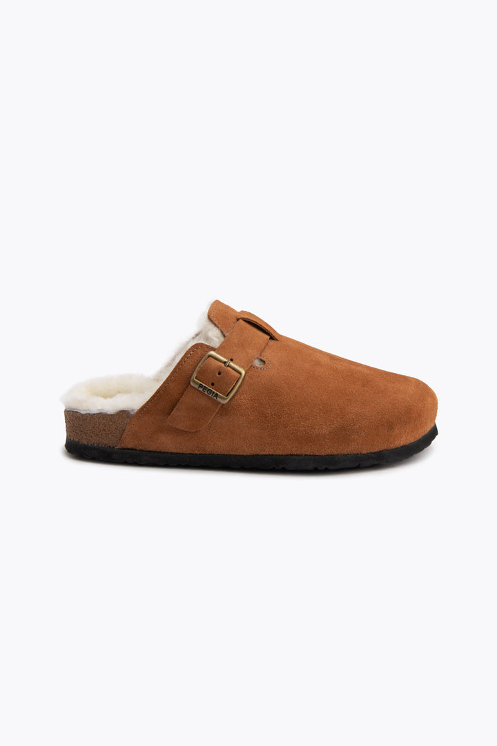 Pegia Moira Sheepskin Women's Clog Slippers - Pegia