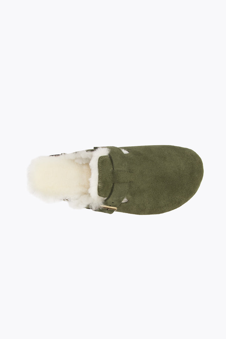 Pegia Moira Sheepskin Women's Clog Slippers - Pegia