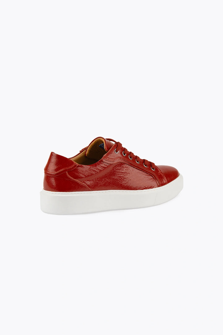 Pegia Nera Unisex Patent Leather Sneakers - Pegia