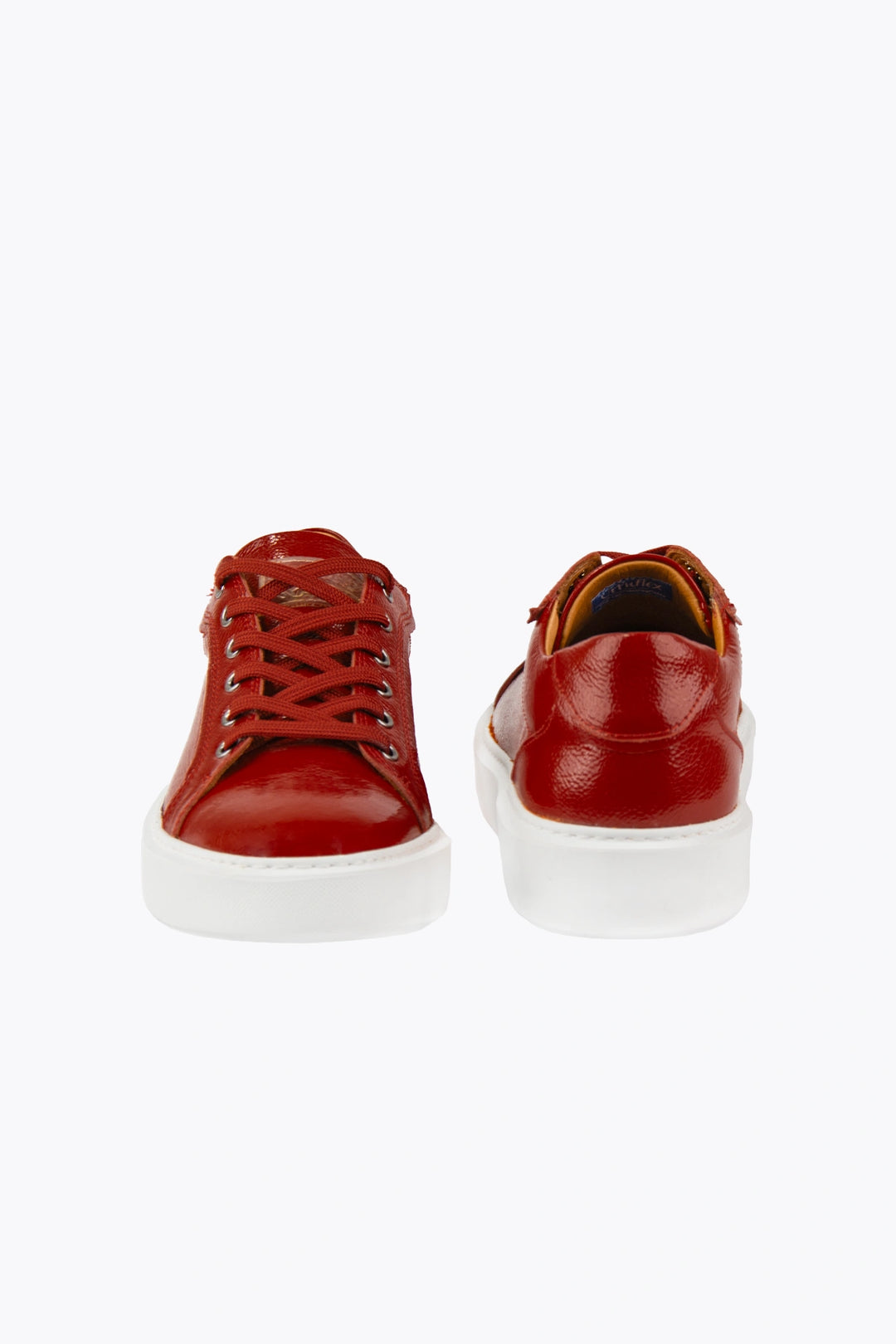 Pegia Nera Unisex Patent Leather Sneakers - Pegia