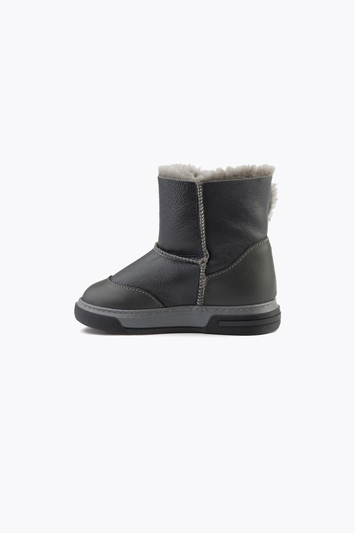 Pegia Orin Shearling Kids' Velcro Boots