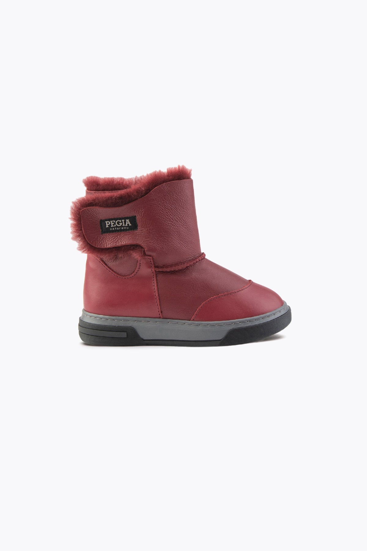 Pegia Orin Shearling Kids' Velcro Boots