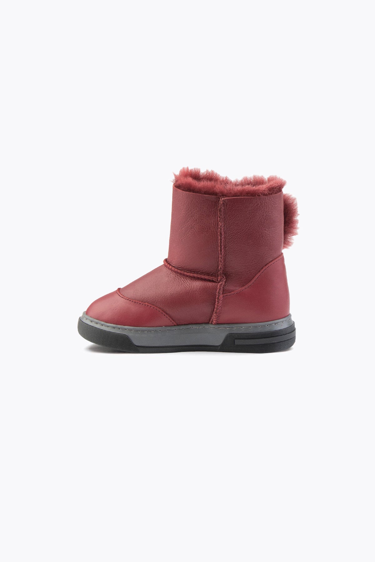 Pegia Orin Shearling Kids' Velcro Boots