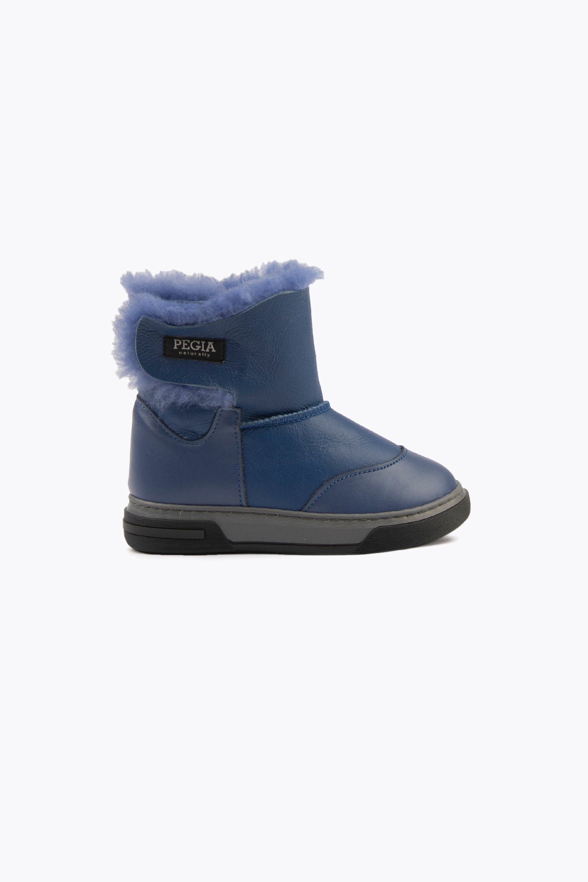 Pegia Denia Shearling Dziecięce Buty Na Rzepy