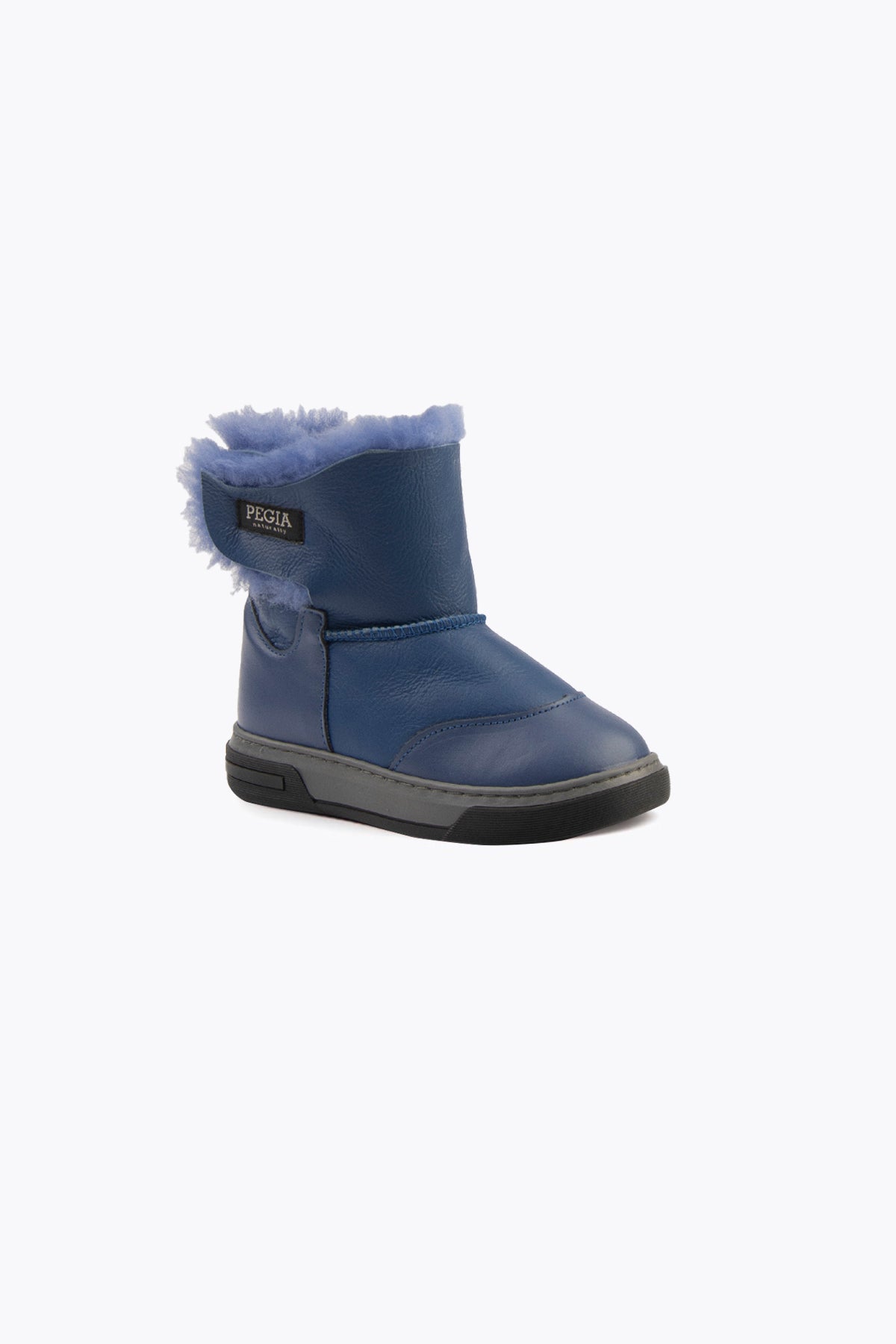 Pegia Denia Shearling Dziecięce Buty Na Rzepy