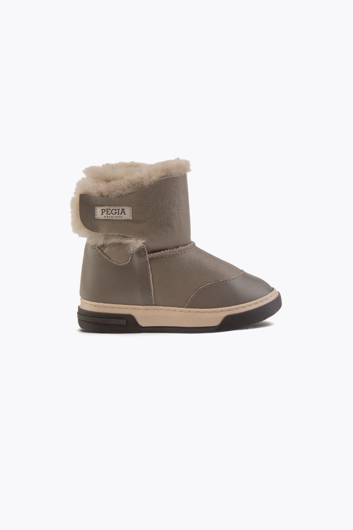 Pegia Orin Shearling Kids' Velcro Boots