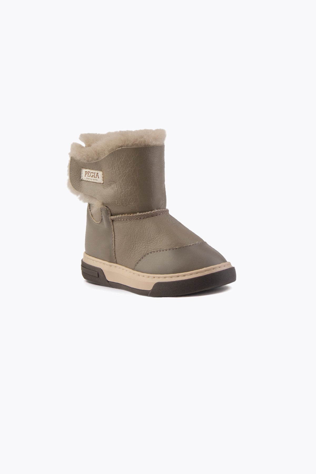 Pegia Orin Shearling Kids' Velcro Boots