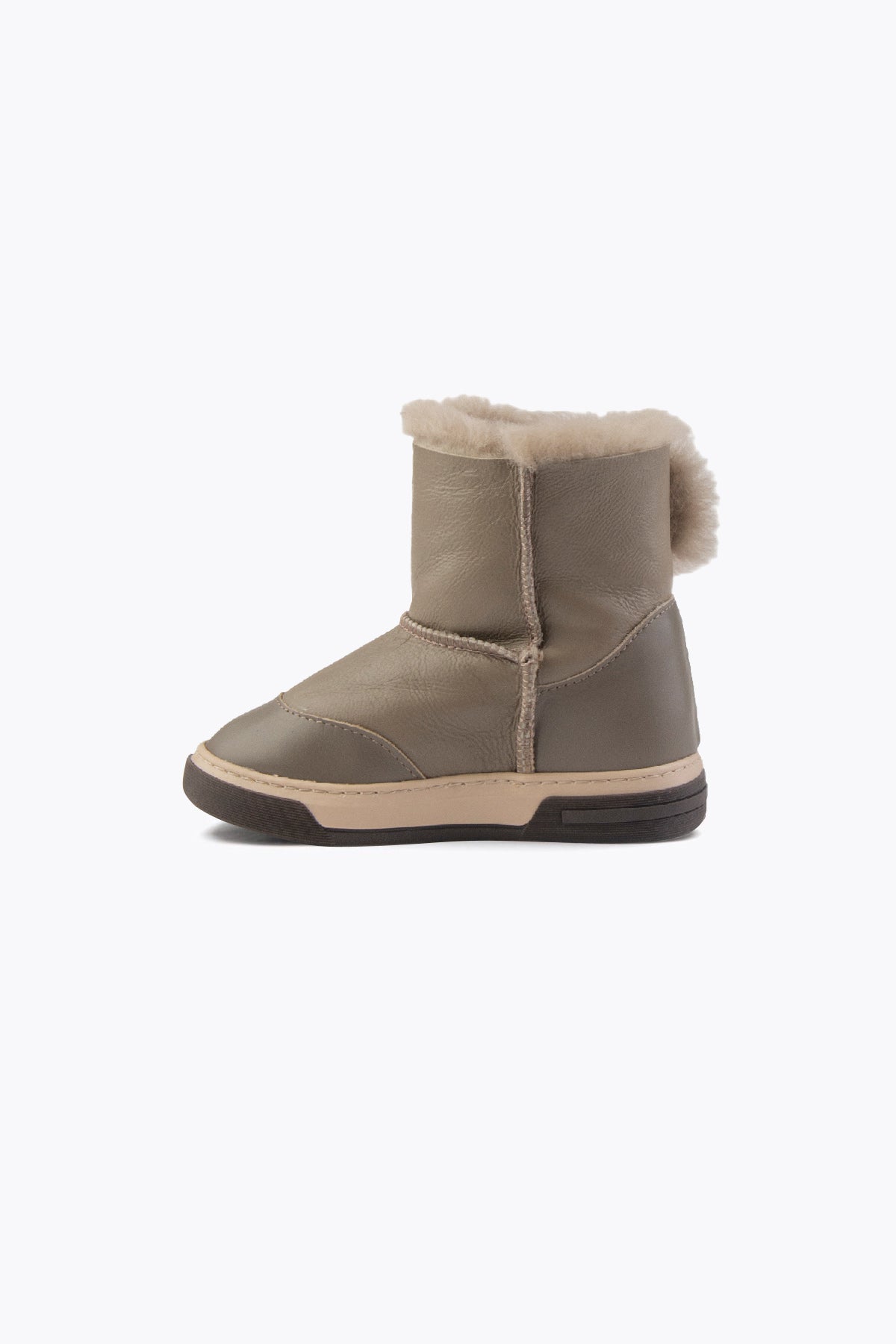 Pegia Orin Shearling Kids' Velcro Boots