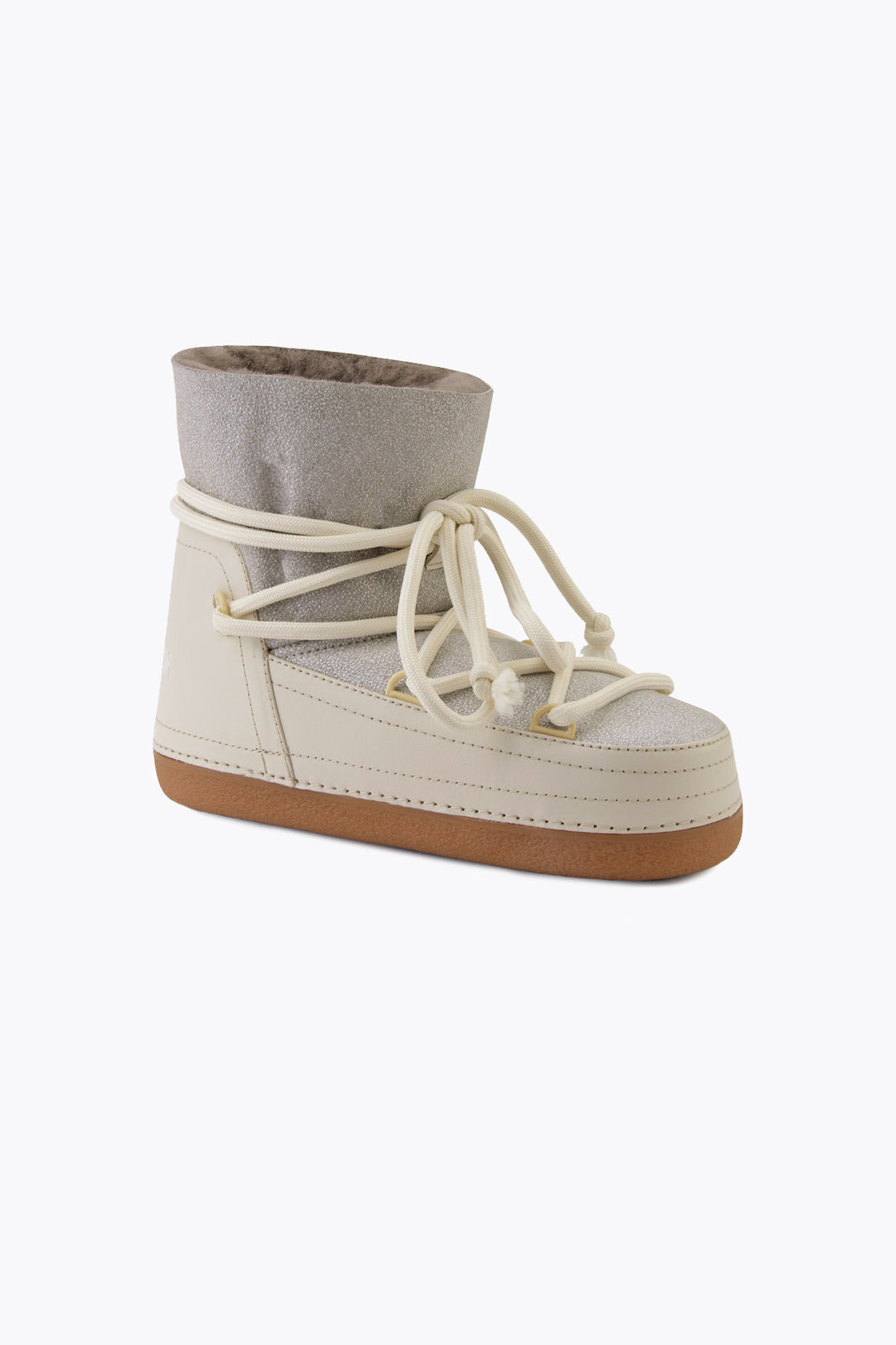 Cool Moon Santa Shearling Women's Snow Boots - Pegia