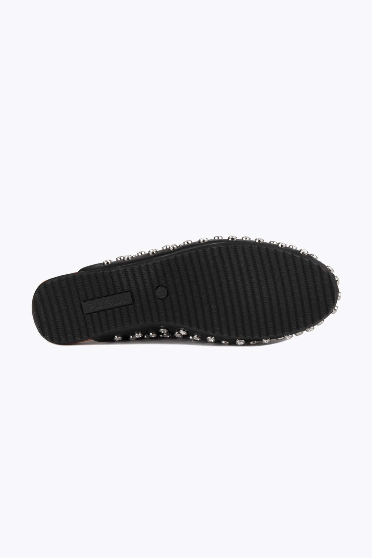 Pegia Sena Rhinestone Detailed Genuine Leather Mules - Pegia