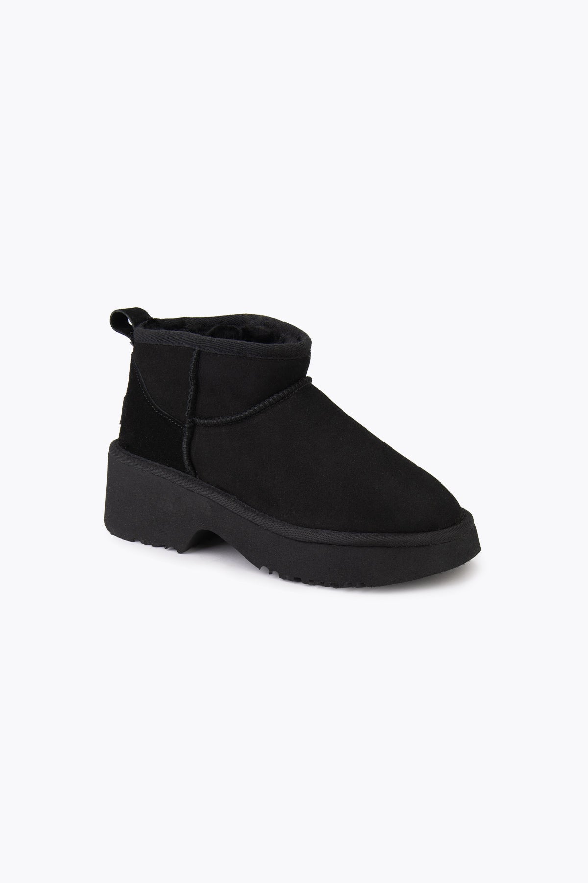 Pegia Skala Genuine Suede Women's Platform Heel Boots - Pegia
