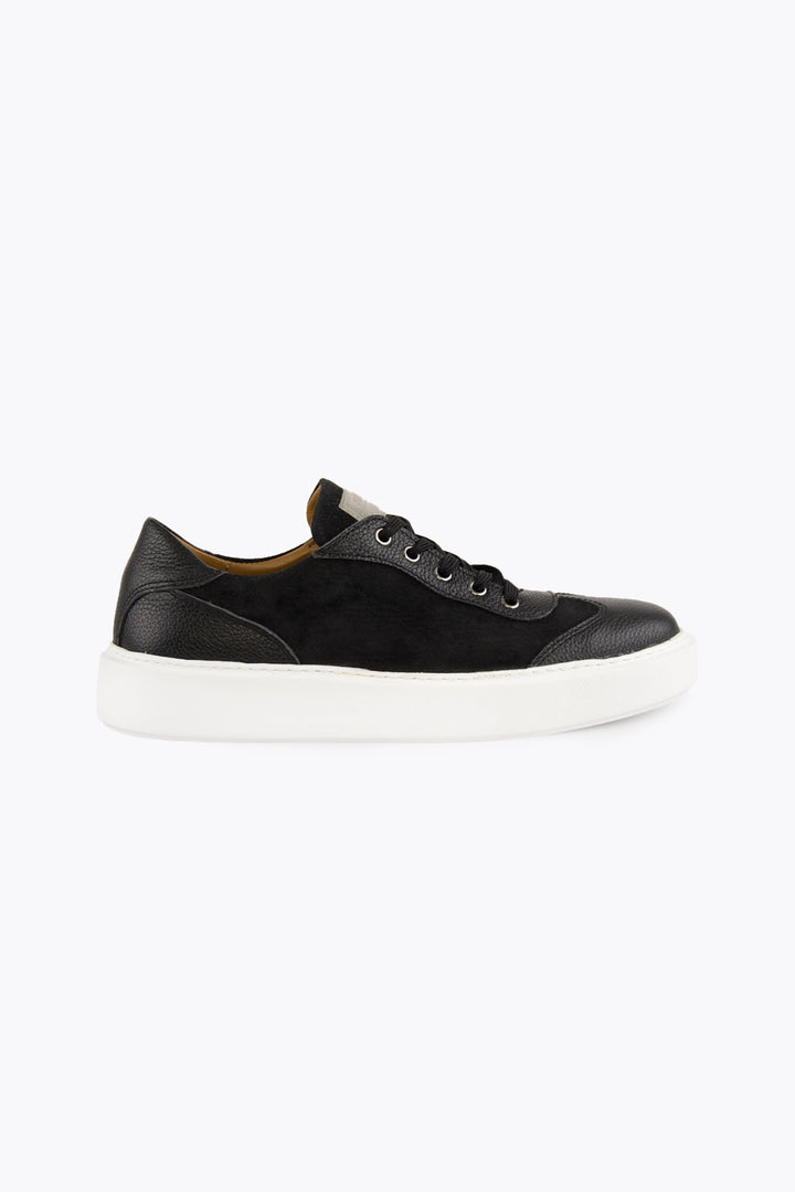 Pegia Upton Unisex Suede & Leather Sneakers - Pegia