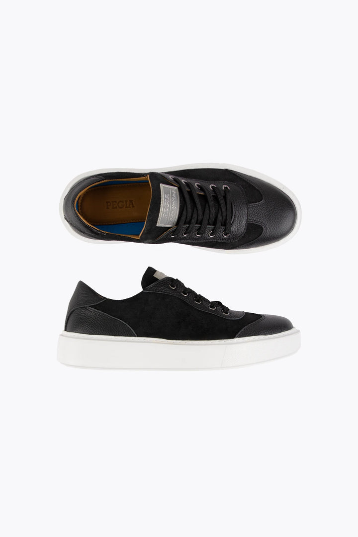 Pegia Upton Unisex Suede & Leather Sneakers - Pegia